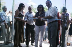 Herrero y Alterats participaron junto a Camau de la inauguración de un mercado en Perrugorría