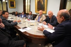 Juan Ramón Sotelo participó de reunión con el vicegobernador Gustavo Canteros