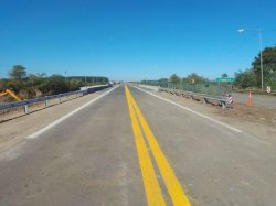 Nación finalizó en Corrientes la construcción del puente sobre el arroyo Iribú Cúa
