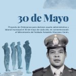 Presentan proyecto para declarar feriado municipal en honor al Soldado Marciano Verón