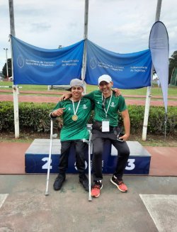 Sebastián Flores se corona con su primera medalla dorada en los Juegos Evita 