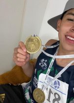 “Seba” Flores suma otra medalla de oro esta vez en lanzamiento de bala 