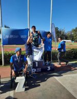 Sebastián Flores conquista su tercera medalla dorada en los Juegos Nacionales Evita