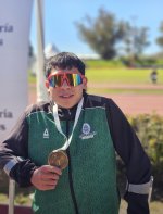 “Seba” Flores ganó medalla dorada en los Juegos Evita