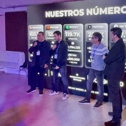Juan Ramón Sotelo participó de una exclusiva cena organizada por La Fábrica del Podcast