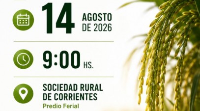 En un contexto desafiante para el sector, Corrientes será sede de la XVIII Jornada Arrocera