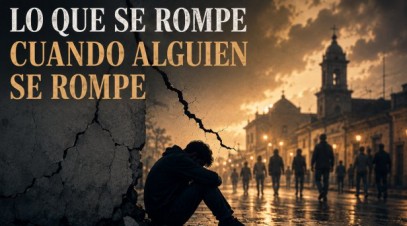 Lo que se rompe cuando alguien se rompe